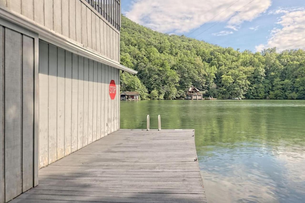 Hannahs Perch On Lake Burton With Private Top Patio And Bottom Dock Clayton Exterior foto