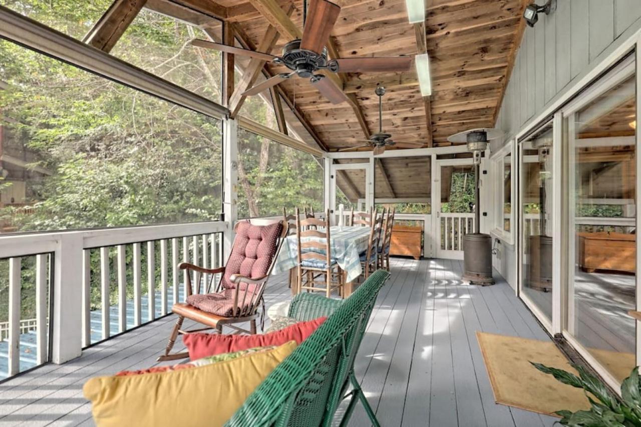 Hannahs Perch On Lake Burton With Private Top Patio And Bottom Dock Clayton Exterior foto