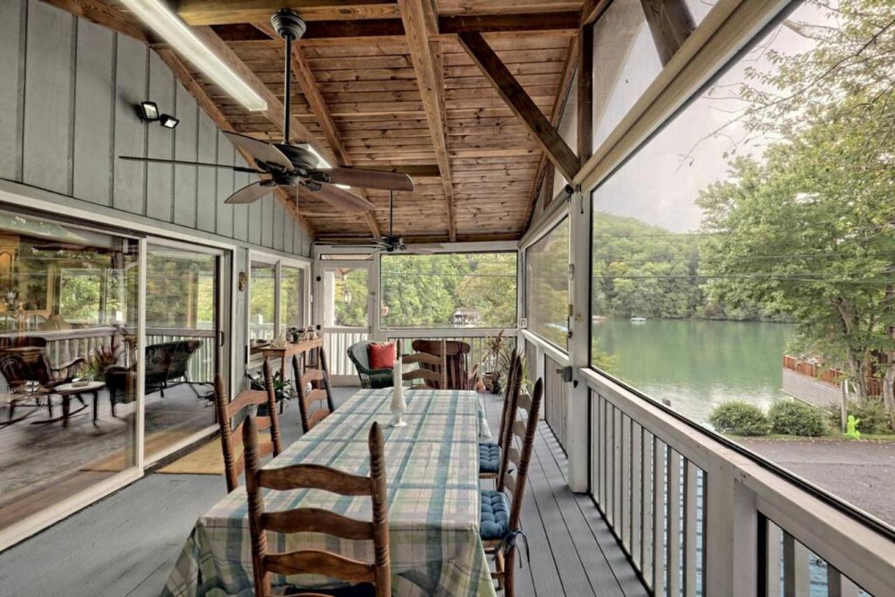 Hannahs Perch On Lake Burton With Private Top Patio And Bottom Dock Clayton Exterior foto